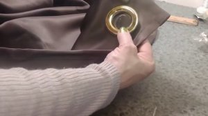 Как установить люверсы на шторы