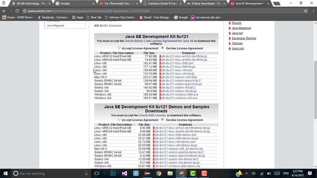 Java Courses[Arabic] 001 : Download What We Need And Write First Program смотреть онлайн