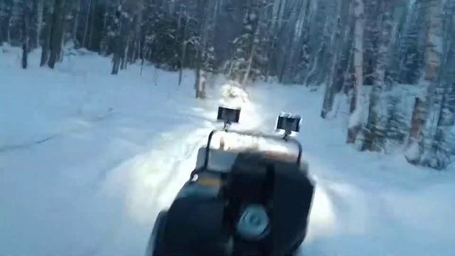 Мотобуксировщик Паксус PAXUS.подъем в гору. смотреть онлайн