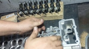 Зенковка сёдел клапанов.