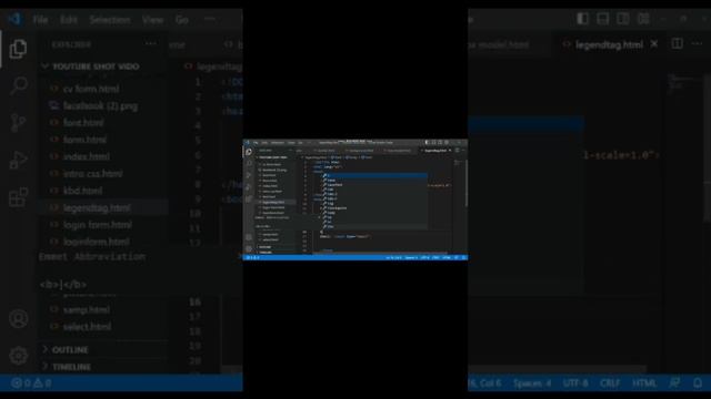 How to use fieldset and legend Tag in html |front end web Development complete course| #tags #htm смотреть онлайн