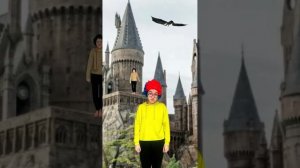 Школьники попали в Хогвартс