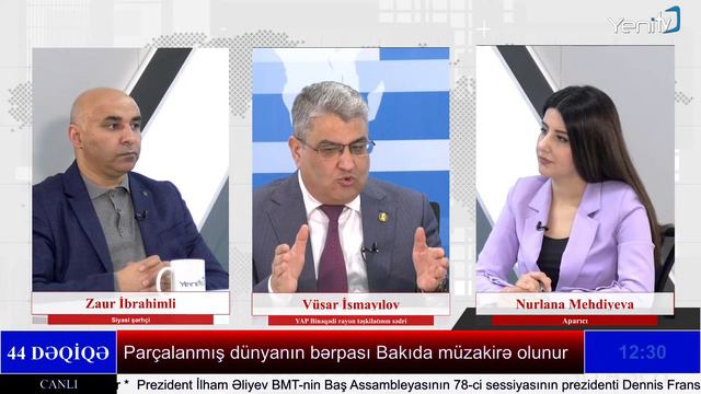 🔴 Parçalanmış dünyanın bərpası Bakıda müzakirə olunur – CANLI YAYIM смотреть онлайн