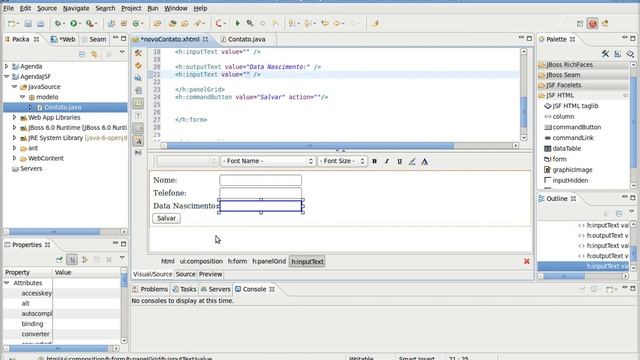 Formulario JSF 2/4 смотреть онлайн