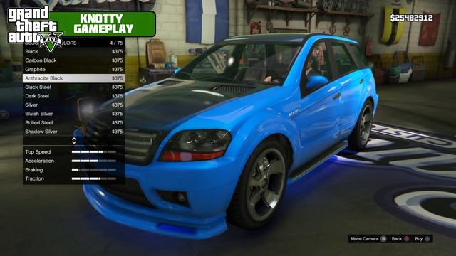 GTA 5 Fully Modified: BENEFACTOR SERRANO смотреть онлайн