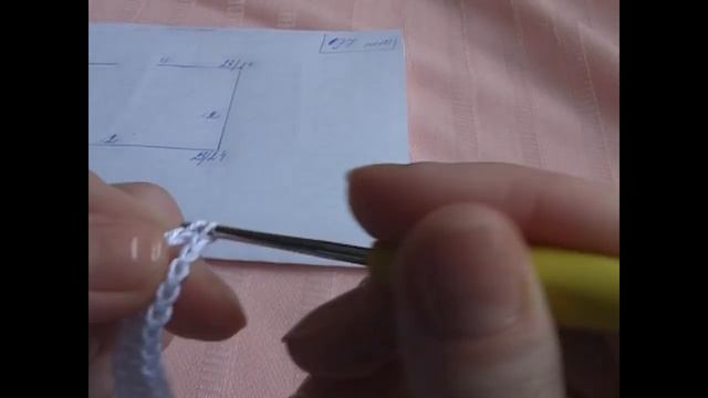Мастер класс. Крестильное платье крючком для девочки. Часть 1. Вяжем кокетку. смотреть онлайн