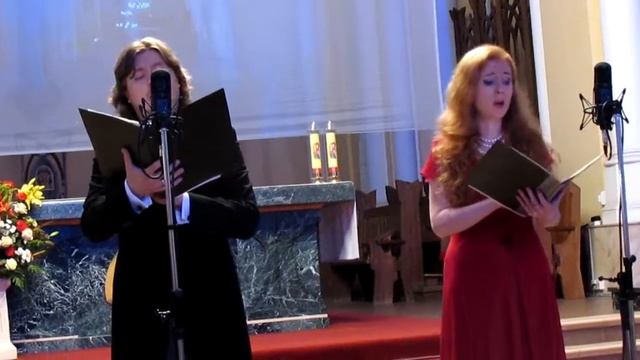 Светлана Полянская и Илья Ушуллу Ave verum смотреть онлайн