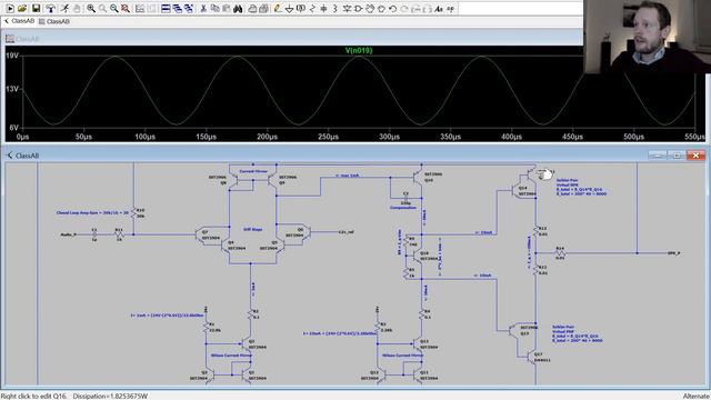 [#3] Designing A Fully Discrete Class-AB Amplifier (Tutorial) смотреть онлайн