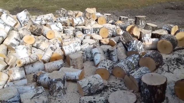 Заготовка дров. Как я пилю дрова. смотреть онлайн