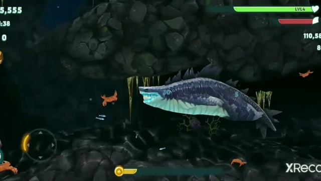 Godzilla vs giant black crab boss (hungry shark evolution) sharkjira смотреть онлайн