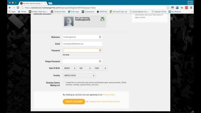 How to sign up for a Social Club account using an Xbox account смотреть онлайн