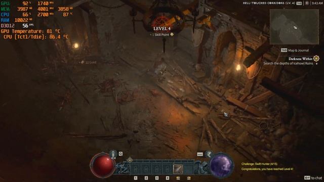 Diablo IV, GTX 1650 Laptop Performance Benchmark смотреть онлайн