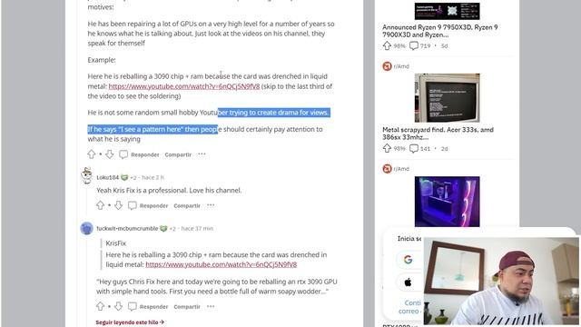¡Se están ARRUINANDO la serie RX 6000 de AMD, CUIDADO! смотреть онлайн