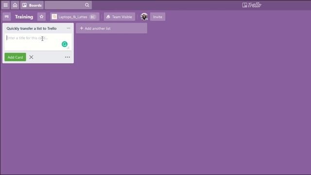 Trello Tutorial: Quickly create cards from a list смотреть онлайн