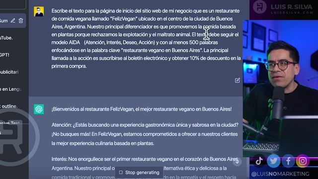 ChatGPT: Aumenta las Ventas en Redes Sociales y Página Web ✨ Textos Persuasivos Fácil y GRATIS ✅ смотреть онлайн