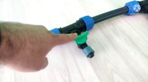 Капельный полив простая схема для огорода. #капельныйполив #огород