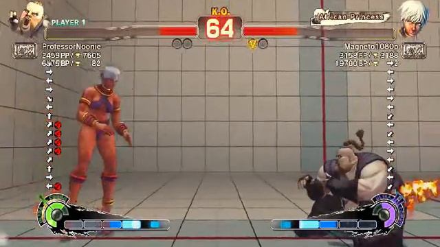 Ultra Street Fighter IV battle: Rufus vs Elena смотреть онлайн