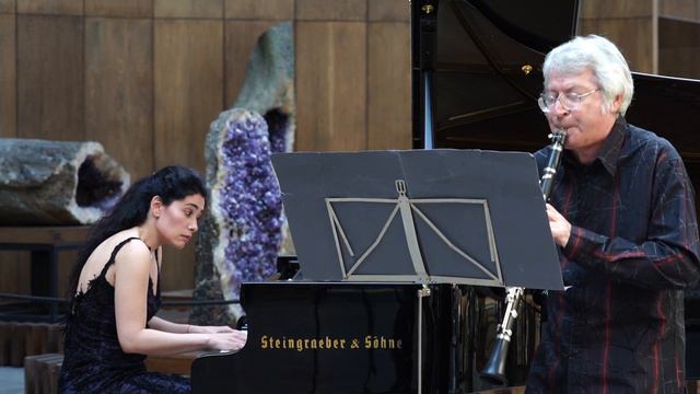 Brahms - Sonata for piano and clarinet, op 120, no 1 смотреть онлайн