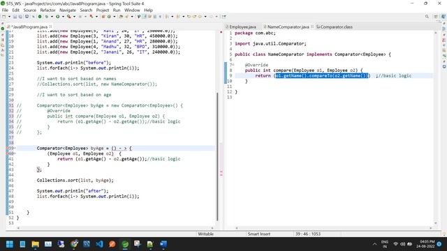 Comparator Interface in Java || what is Comparator interface in java how to use || Advantages смотреть онлайн