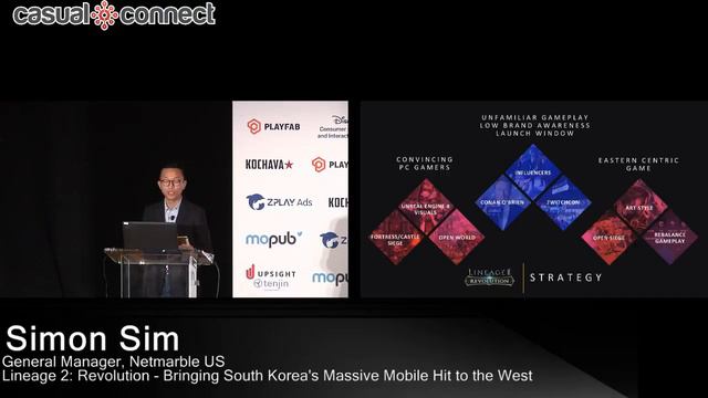 Lineage 2: Revolution – Bringing South Korea’s Massive Mobile Hit to the West | Simon Sim смотреть онлайн