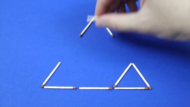 Головоломки со спичками 101. Передвиньте 3 спички, чтобы получить 3 треугольника смотреть онлайн