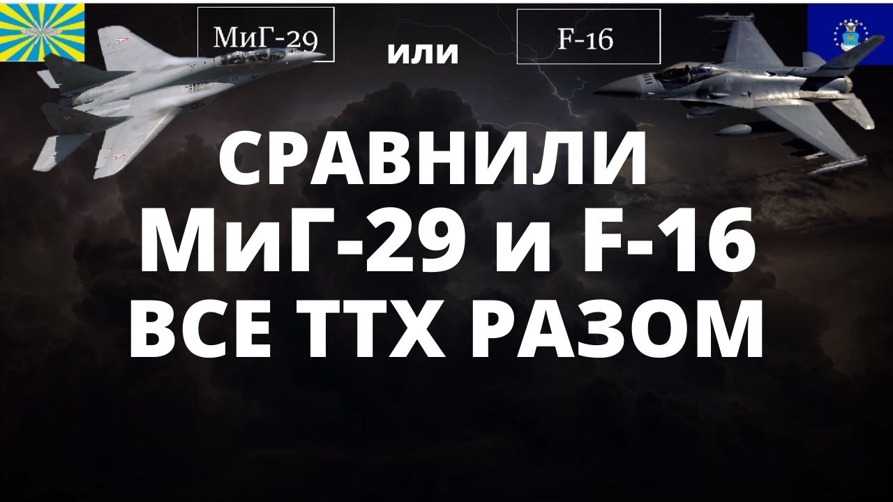 МиГ-29 против F-16. Противостояние лучших истребителей смотреть онлайн