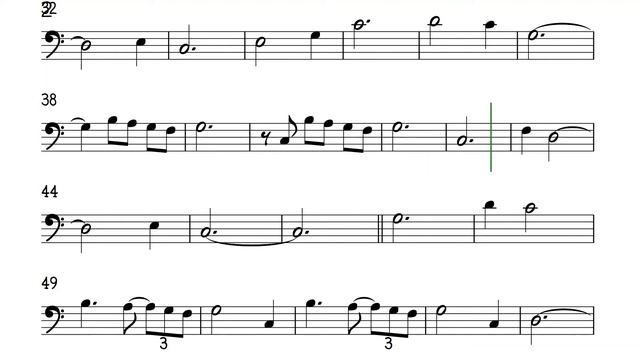 Moon River Cello Trombone Sheet Music Backing Track Play Along Partitura смотреть онлайн