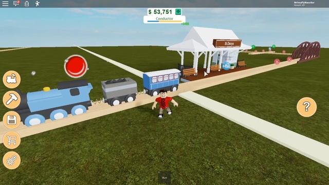 STARTING MY OWN TRAIN COMPANY - Roblox Toy Trains Simulator #1 смотреть онлайн