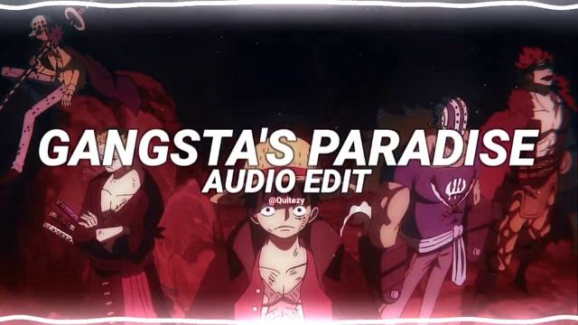 gangsta's paradise - coolio feat. lv [edit audio] смотреть онлайн