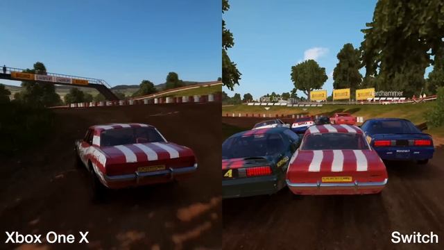 БОЛЬШЕ КРУТЫХ ГОНОК НА SWITCH: портативная версия Wreckfest смотреть онлайн