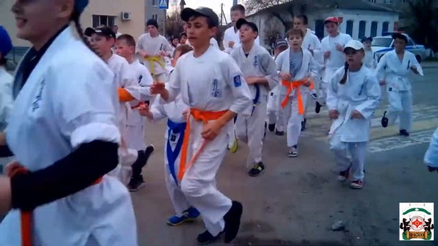 26 04 2017г. Пробег и тренировка посвящённые памяти Масутацу Ояса, пропаганде киокусинкай и ЗОЖ смотреть онлайн