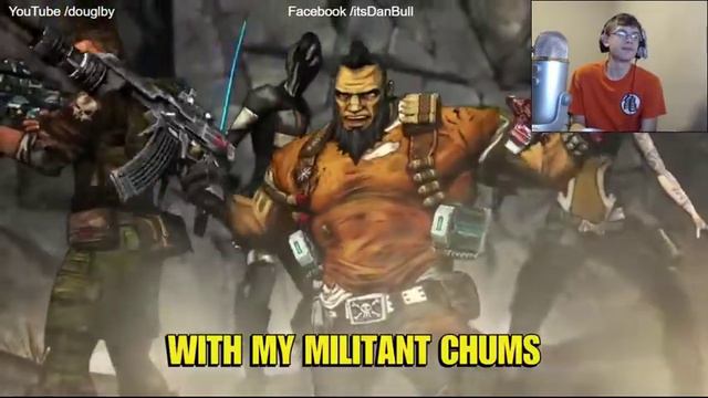 Dan Bull- Borderlands 2 Epic Rap REACTION смотреть онлайн