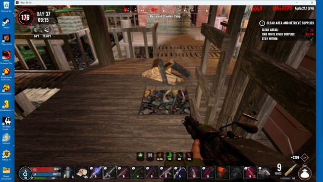 S2E67 Day 37 - World Editor Tutorial for Wasteland Crawlers Camp - War of the Walkers - A21Exp смотреть онлайн