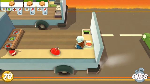 Overcooked: Gourmet Edition Level 2-1- 3 Star Walkthrough [PS4] смотреть онлайн