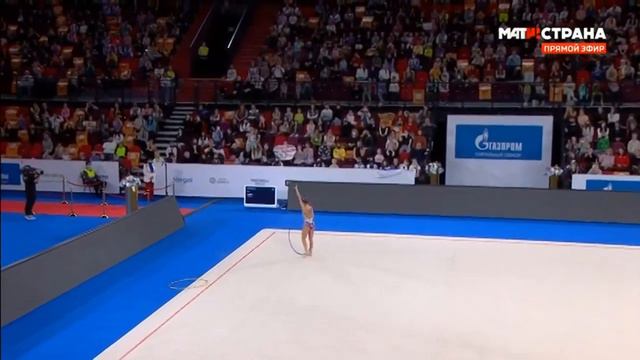 Dina Averina Hoop Final - Grand Prix Moscow 2022 смотреть онлайн