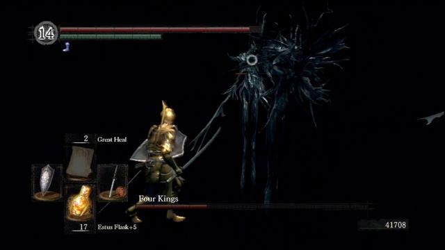 Dark Souls Boss Battle - The Four Kings смотреть онлайн