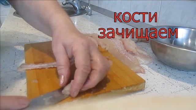 Подготовка щуки для фарширования (снимаем кожу "чулком") смотреть онлайн
