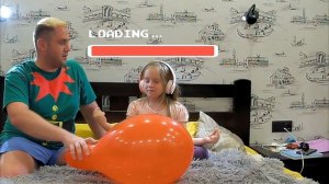 Лопаем Взрываем Шарики На Кровати. Лопни Шарик Челлендж!