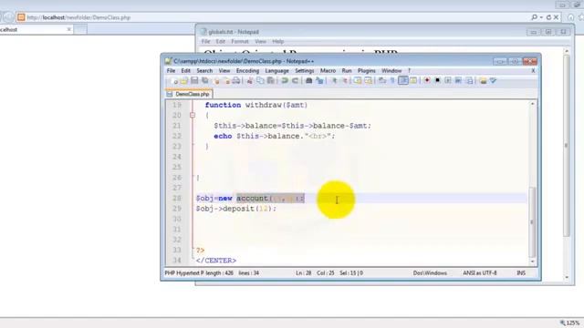 PHP Tutorial in Hindi Urdu 90 PHP OOP Constructor 3 3 смотреть онлайн
