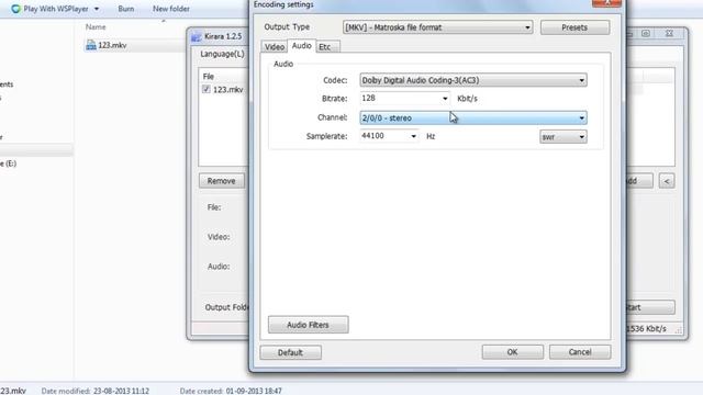 Convert Mkv 5.1 Dts To 5.1 Ac3 Using Freeware