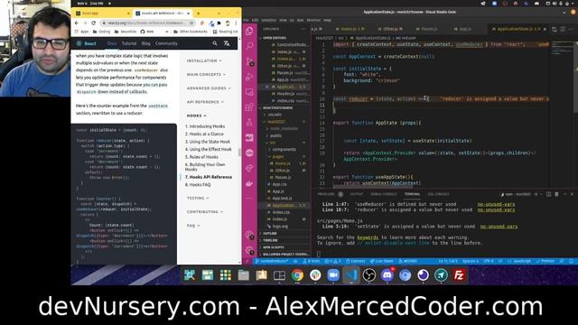 AM Coder - React Course 2021 #8 - Advanced State Management (useContext, useReducer) + more смотреть онлайн