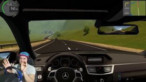 УГНАЛ МЕРСЕДЕС Е63 - УХОЖУ ОТ ПОГОНИ в CITY CAR DRIVING + РУЛЬ