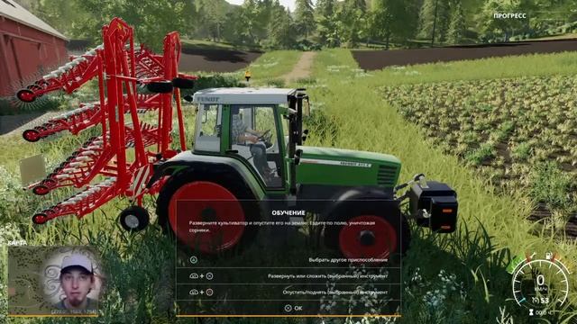Первый раз в симуляторе фермы Farming Simulator 19 PS4 RU-ENG смотреть онлайн