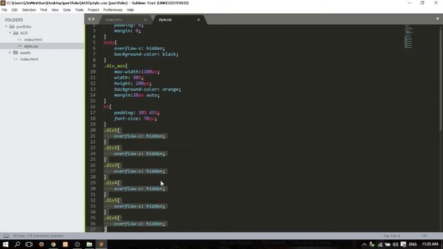 Animate on Scroll (AOS) part-2 , Fixed extra space error смотреть онлайн