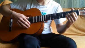 К.Легостаев –  мы с тобой улетаем под одним одеялом Урок на гитаре