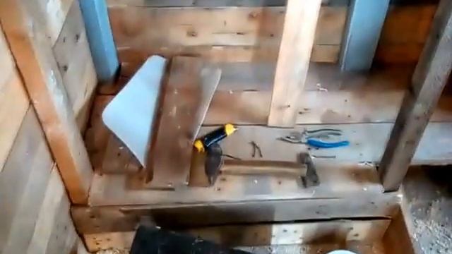 каркасный курятник(козлятник)(часть 6) смотреть онлайн