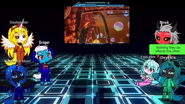 Mlp villains react to Bill Cipher vs Discord Death Battle. смотреть онлайн