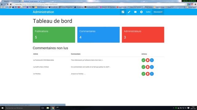 [15/17] Créer un blog avec Back-office en PHP | Partie 15 смотреть онлайн