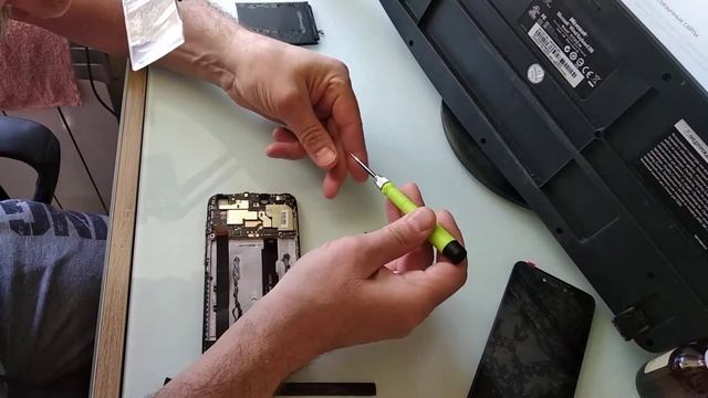 Перестановка дисплея Redmi Note 5A Prime смотреть онлайн