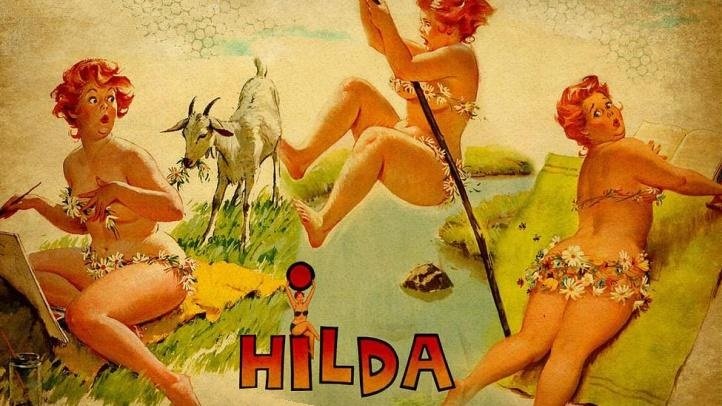 ПОЛЮБИ МЕНЯ ТАКОЙ... Похождения пышечки Хильды (Рисунки Duane Bryers) смотреть онлайн